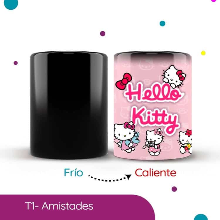 Tazas mágicas Hello Kitty