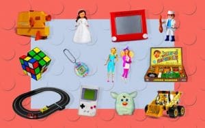 Juguetes a través del tiempo
