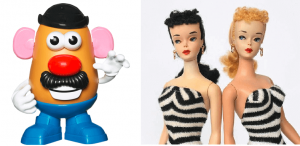 Juguetes a través del tiempo años 50-60