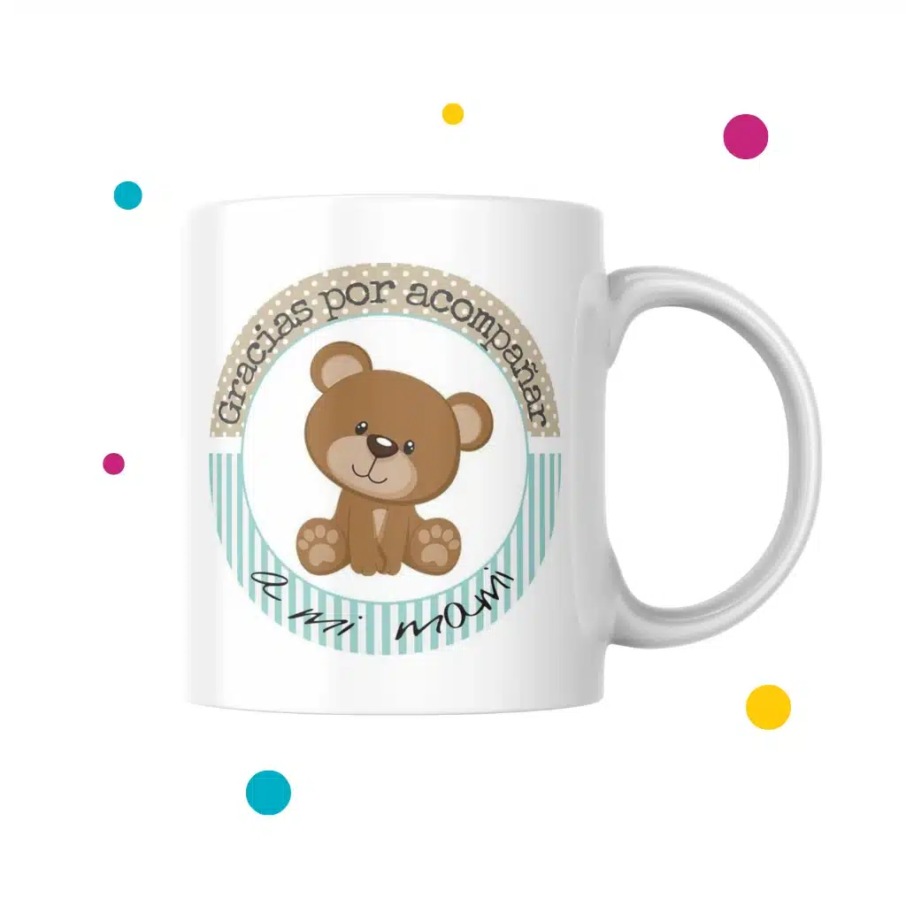 tazas para baby shower