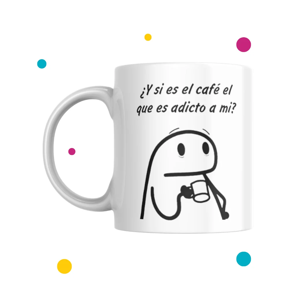 modelos de tazas para café con dibujo de flork