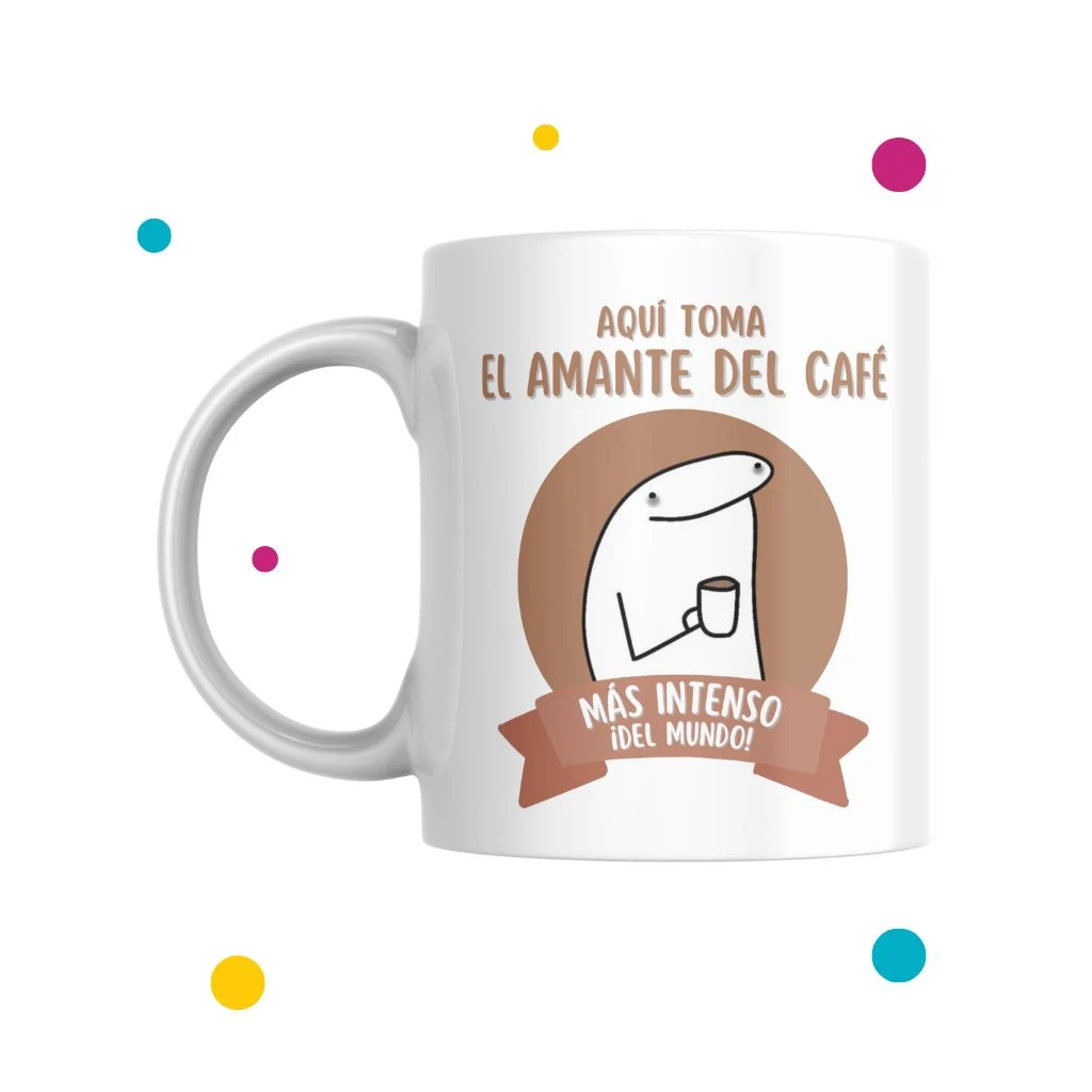 tazas para café con diseño de flork