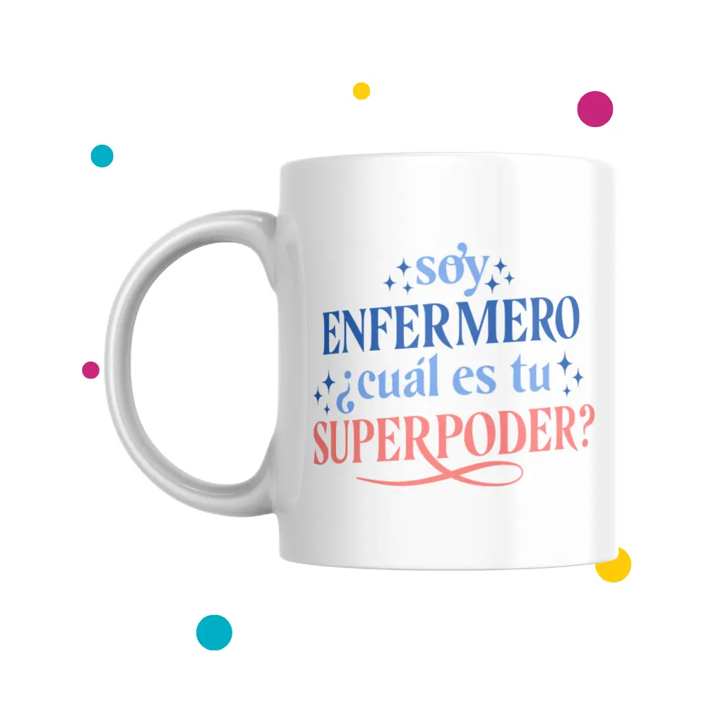 tazas para enfermeros con frase