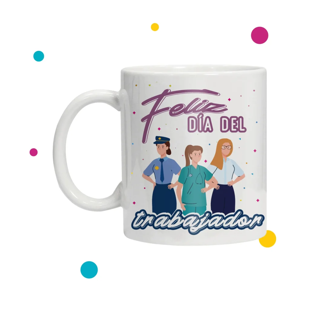 Tipos de tazas para el Día del Trabajador más solicitadas
