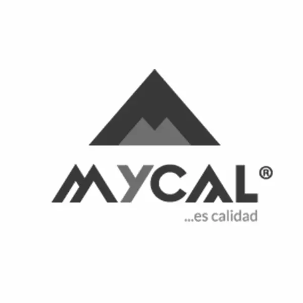 Logo de empresa minera llamada ''Mycal''