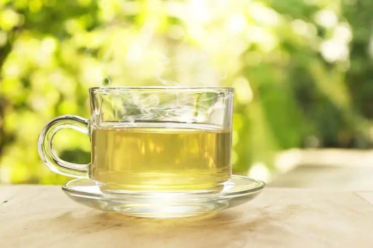 Té en taza