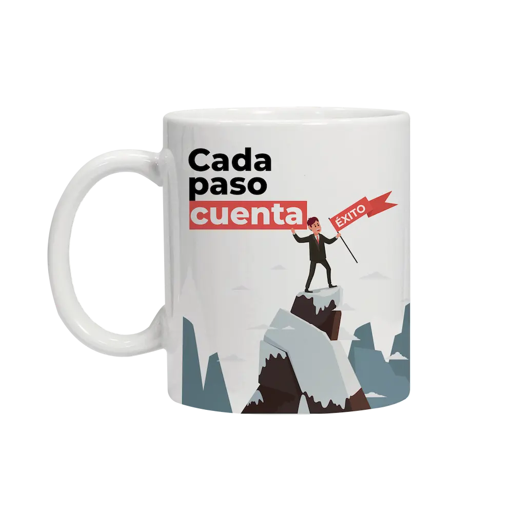 TAZA CORPORATIVA FONDO TRANSPARENTE
