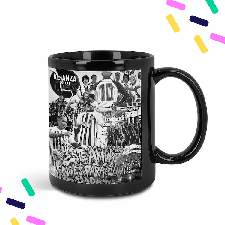 Taza collage de Alianza Lima