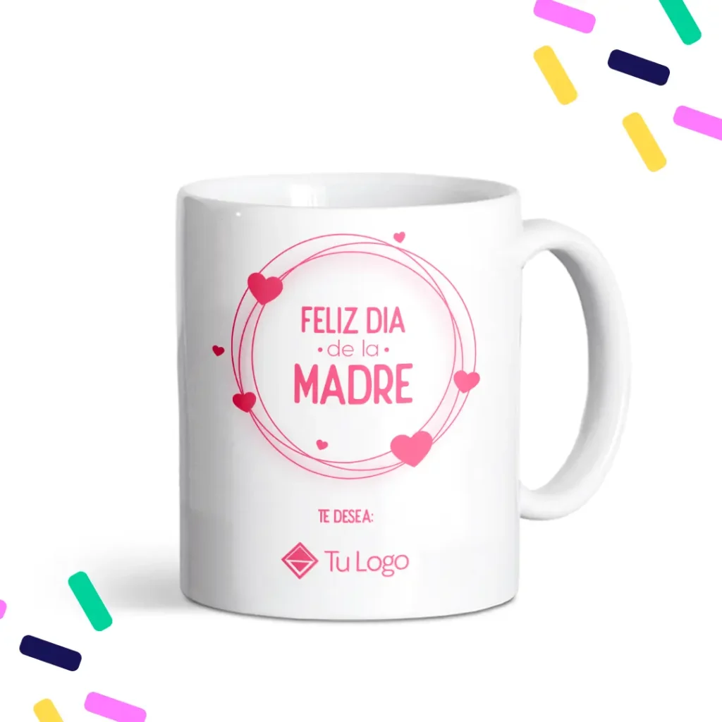 Taza Feliz día de la Madre para empresas