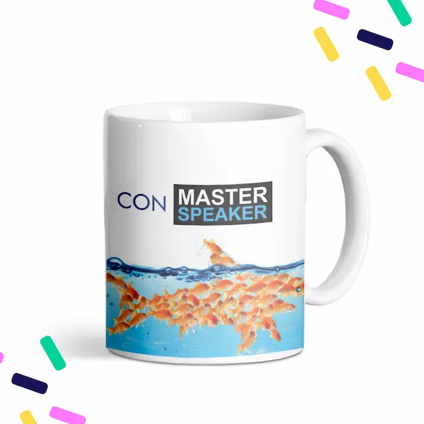 taza con logo
