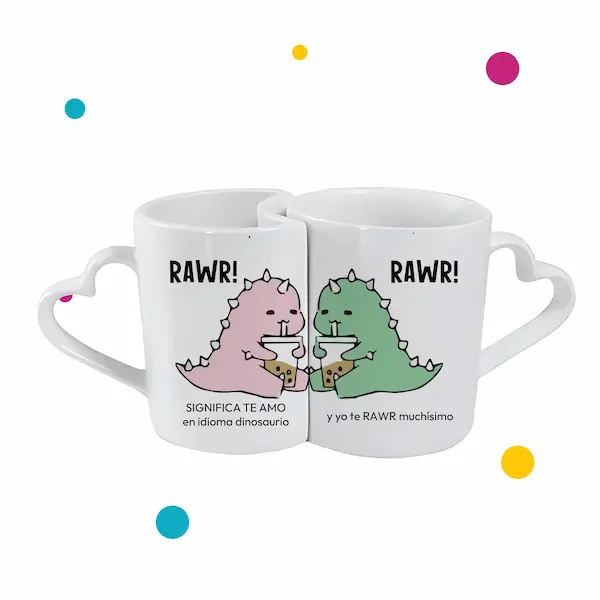 Tazas de parejas complementarias