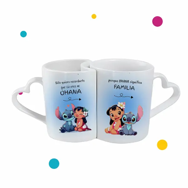 Tazas de parejas complementarias